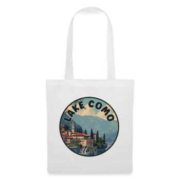 Discover Majestic View of Lake Como In Italy - Tote Bag - white - Front