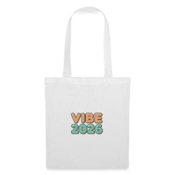 Remise des diplômes de fin d’études secondaires Vibe 2026 - Sac en tissu - blanc - Devant
