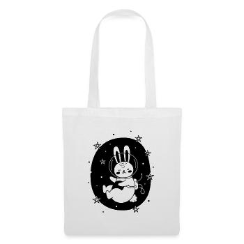 Hop to the Moon - Tote Bag - white - Front
