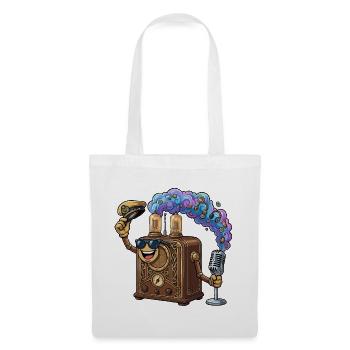 Vintage radio - Tote Bag - white - Front