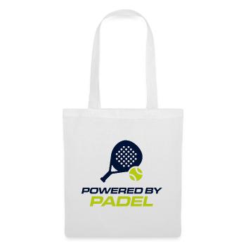 Powered by Padel Athlete Sport Club Design - Tote Bag - white - Front
