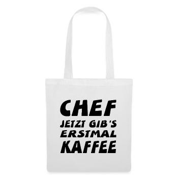 Chef - Stoffbeutel - Weiß - Vorne