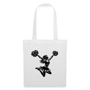 Cheerleader Cheer Jumping - Tote Bag - white - Front
