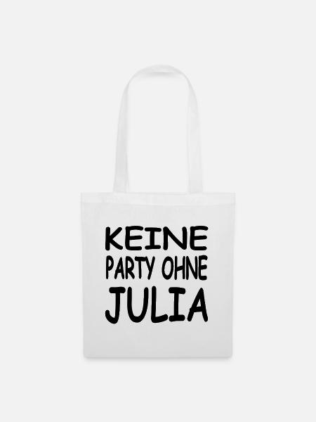 Julia - Stoffbeutel - Weiß