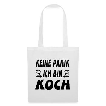Koch - Stoffbeutel - Weiß - Vorne