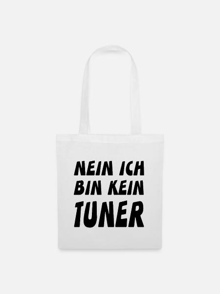 Tuner - Stoffbeutel - Weiß