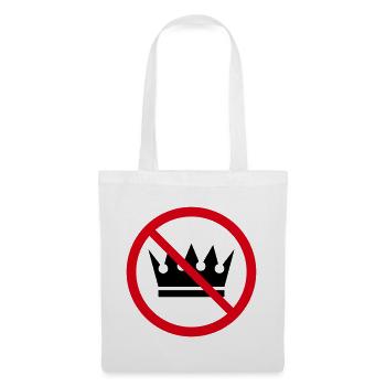No Kings! (Protest Sign / POS 2C) - Tote Bag - white - Front