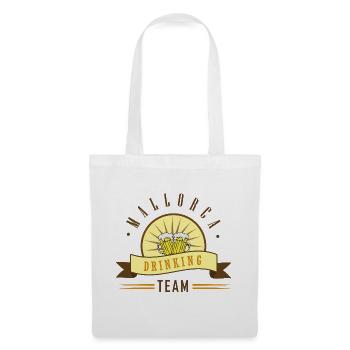 Beer Drinker Team Logo Motif - Tote Bag - white - Front