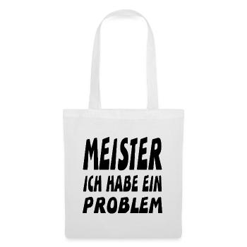 Meister - Stoffbeutel - Weiß - Vorne