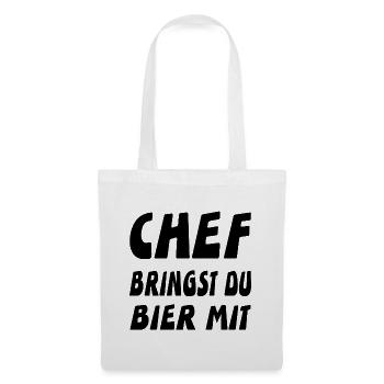 Chef - Stoffbeutel - Weiß - Vorne
