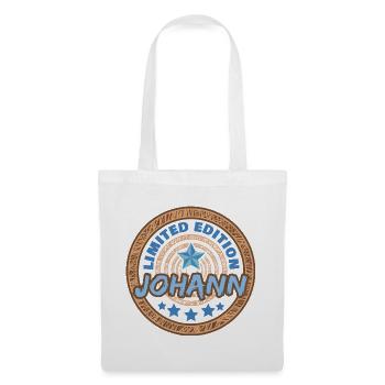 Cadeau pour Johann - Sac en tissu - blanc - Devant