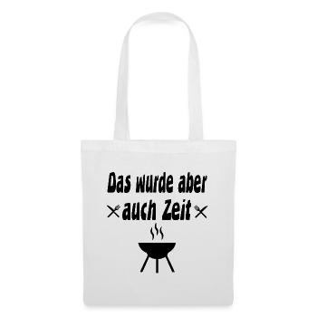 Grillen - Stoffbeutel - Weiß - Vorne