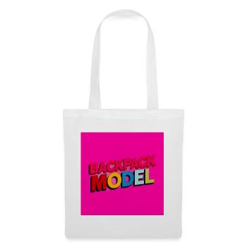 Backpack Model Neon Text - Tote Bag - white - Front