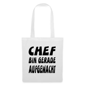Chef - Stoffbeutel - Weiß - Vorne