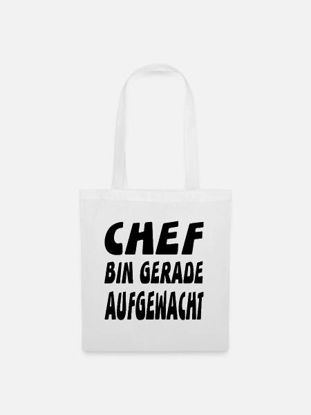 Chef - Stoffbeutel - Weiß
