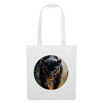 Design de Panthère noire - Tote Bag - white - Front