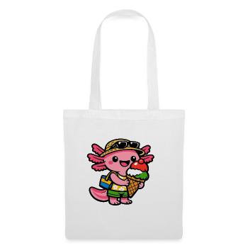 Axolotl - Tote Bag - white - Front