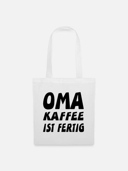 Oma - Stoffbeutel - Weiß