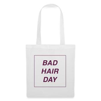bad hair day - Tote Bag - white - Front