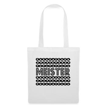 Master Degree Master Chaînes - Sac en tissu - blanc - Devant