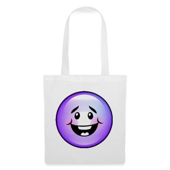 Cute Purple Bubble - Tote Bag - white - Front
