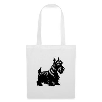 Scottish Terrier Dog - Tote Bag - white - Front