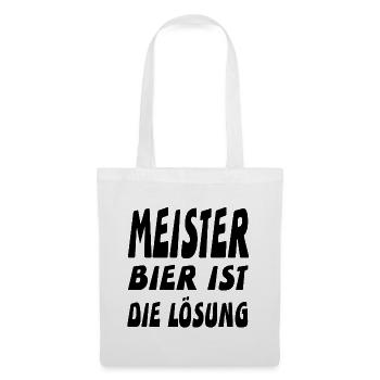Meister - Stoffbeutel - Weiß - Vorne
