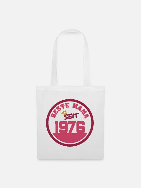 Mutti 1976 - Stoffbeutel - Weiß