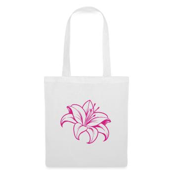 Lily flower - Tote Bag - white - Front