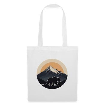 Wild Brown Bear - Tote Bag - white - Front