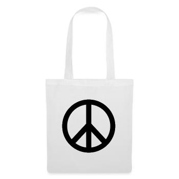 Peace sign - Tote Bag - white - Front