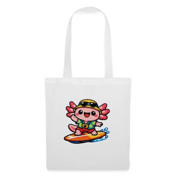 Kawaii Beach Hero Surf Adventure - Tote Bag - white - Front