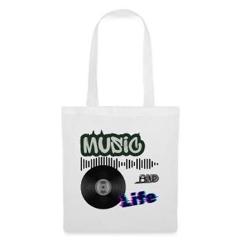vinyl - Tote Bag - white - Front