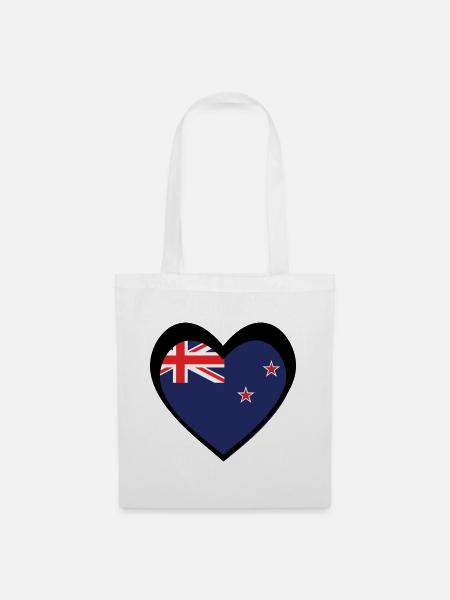Ngākau Pango Aotearoa - Stoffbeutel - Weiß