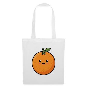 Cute Orange - Summer 2026 Sweet Fruit Motif - Tote Bag - white - Front