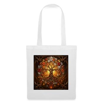 Luminescent Life Tree - Tote Bag - white - Front