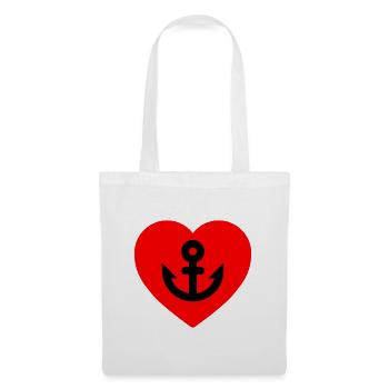 Voile - Sac en tissu - blanc - Devant