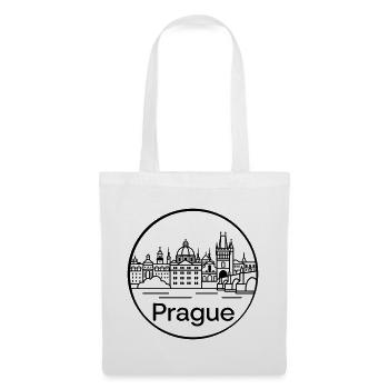 Prag - Stoffbeutel - Weiß - Vorne