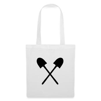 Pelle croisée - Sac en tissu - blanc - Devant