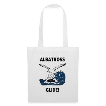 Albatros, Heuler, Seegleit-Albatros - Stoffbeutel - Weiß - Vorne