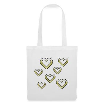 Hearts - Tote Bag - white - Front