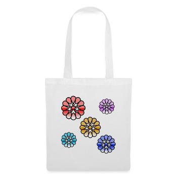 Flowers - Tote Bag - white - Front