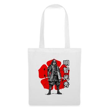 Akechi Mitsuhide, le shogun de treize jours - Sac en tissu - blanc - Devant
