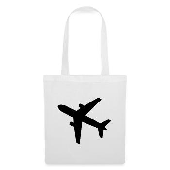 airplane - Tote Bag - white - Front