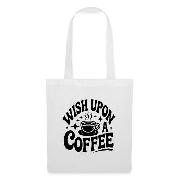 Wish for coffee magic - Tote Bag - white - Front