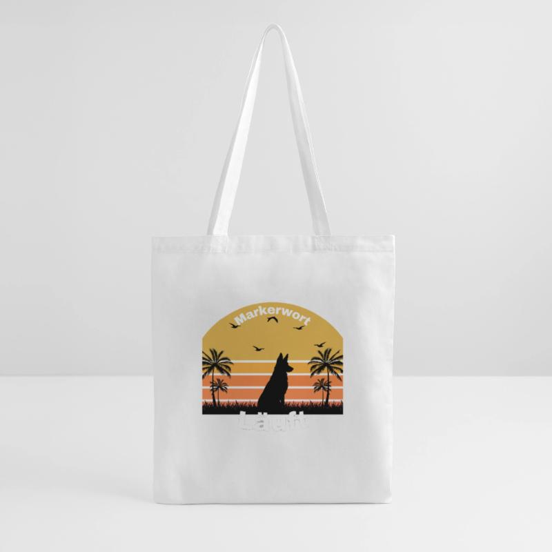 Exécution de mots de repère Sac en tissu