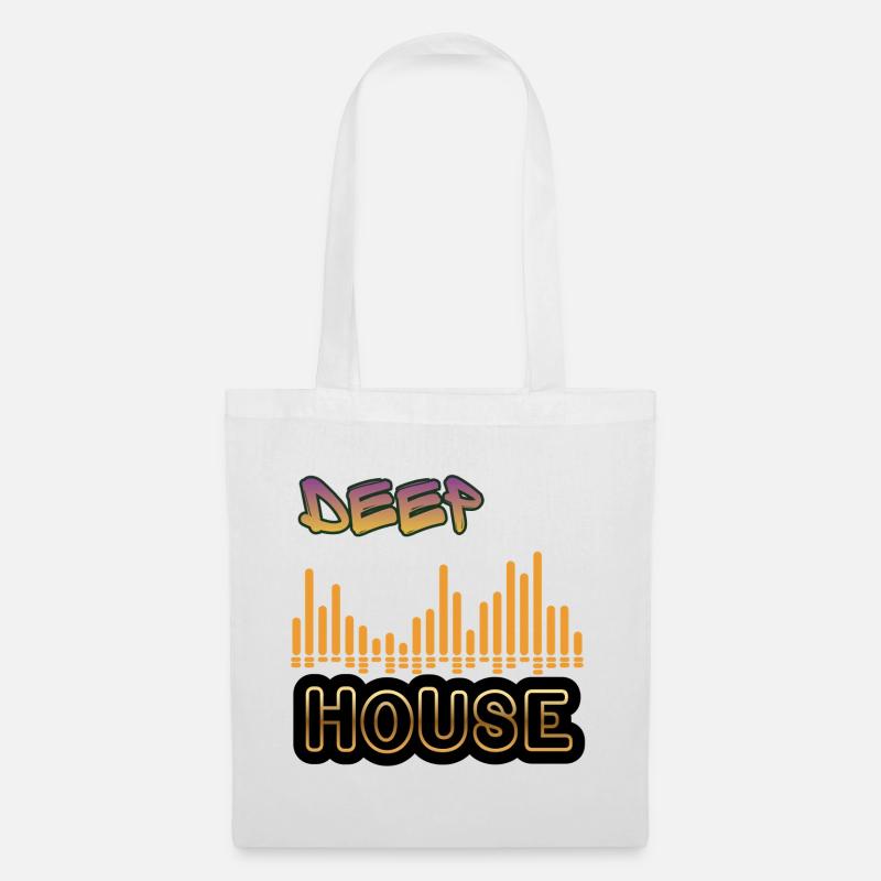 Maison profonde. - Sac en tissu - blanc