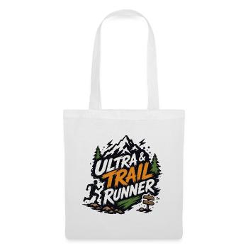 Ultra and Trail Runner - Tote Bag - white - Front