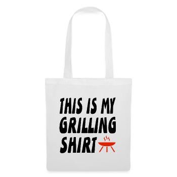 Griller - Sac en tissu - blanc - Devant
