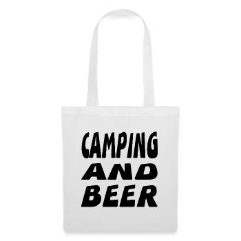 Camping - Tote Bag - white - Front